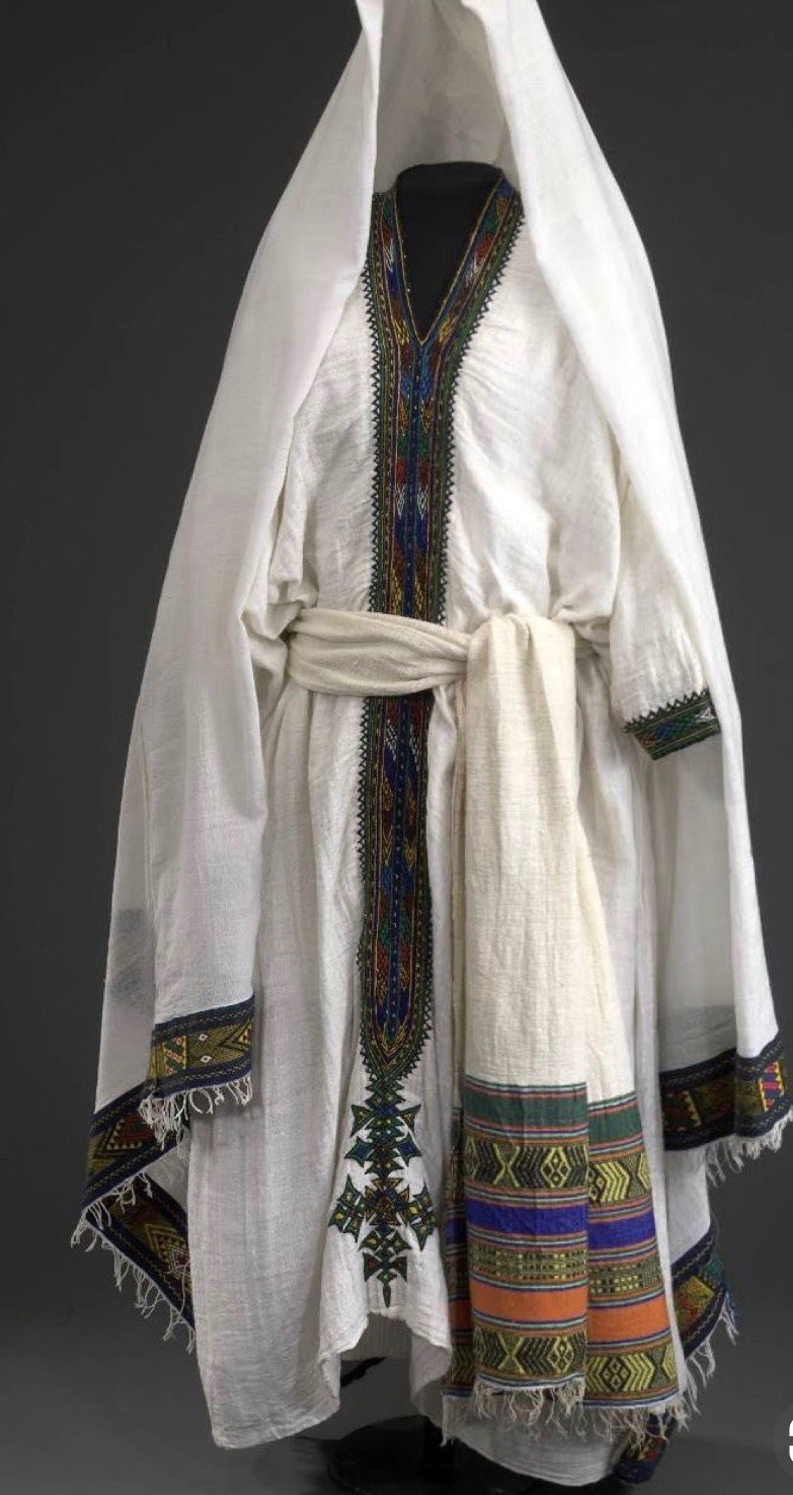 Tigray Traditional Wrap Dress Set